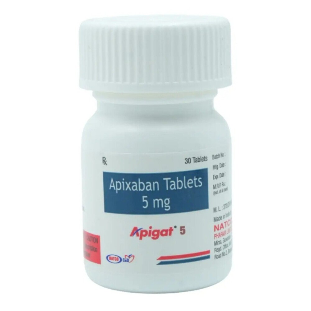 Apigat 5 Mg - Physical Form: Tablets
