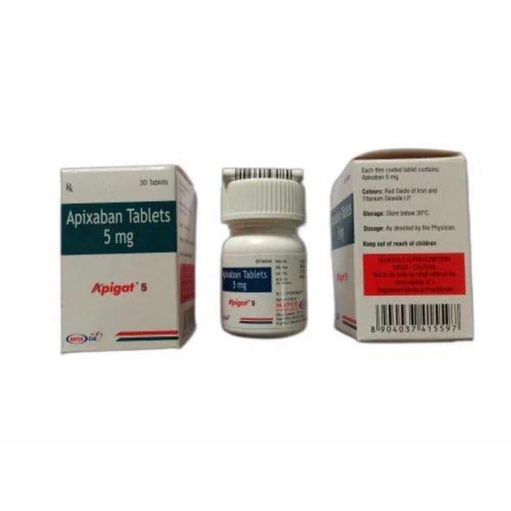 Apigat 5 Mg - Physical Form: Tablets