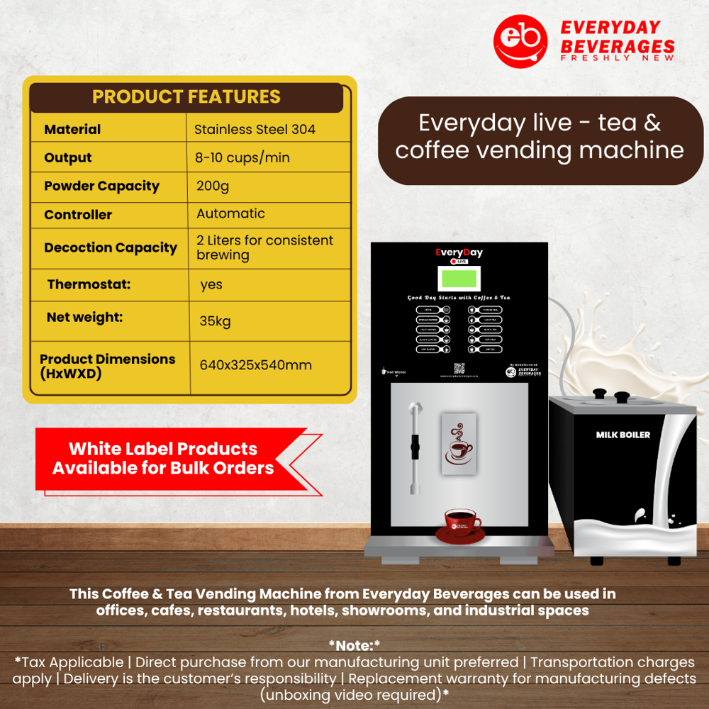 Cothas Premium Grande Coffee Dispenser - Automatic Grade: Automatic