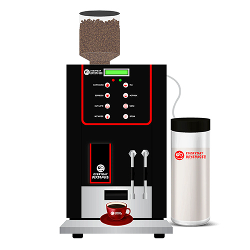 Bean to Coffee Automatic Vending Machine
