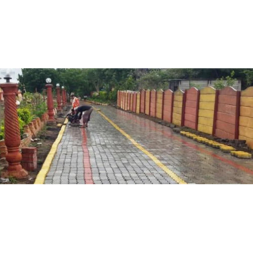 Outdoor Concrete Footpath Curbing