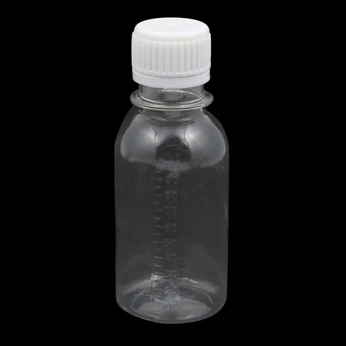 100Ml Transparent Pet Bottle - Hardness: Rigid