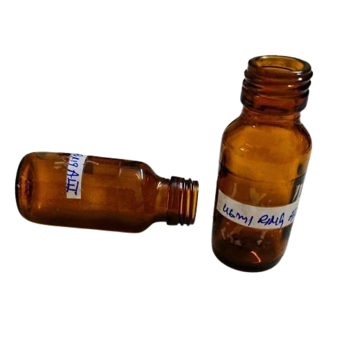 46ml Ring Amber Pharma Glass Bottle