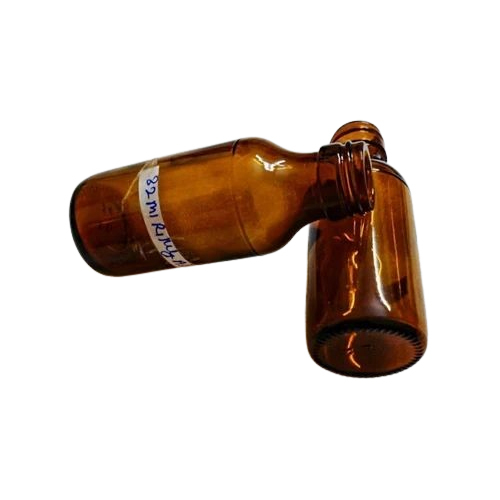 82ml Ringh Amber Pharma Glass Bottle