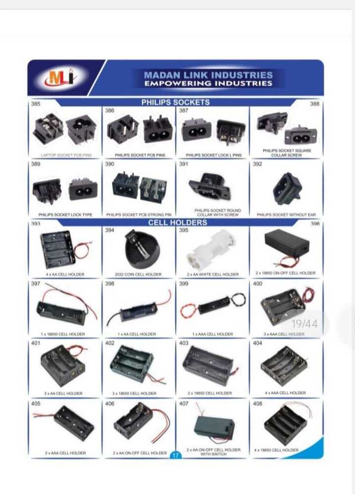 PHILIPS SOCKETS LOCK L PINS