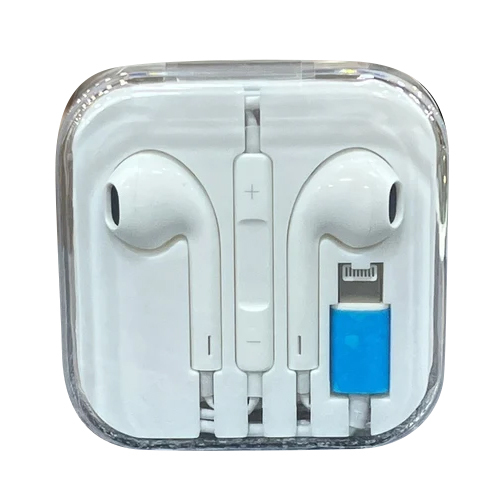 Mobile Wired Earphone - Durable Plastic, Sleek White Design | Ultrapro Sound, Compatible with All Devices, Warranty Included