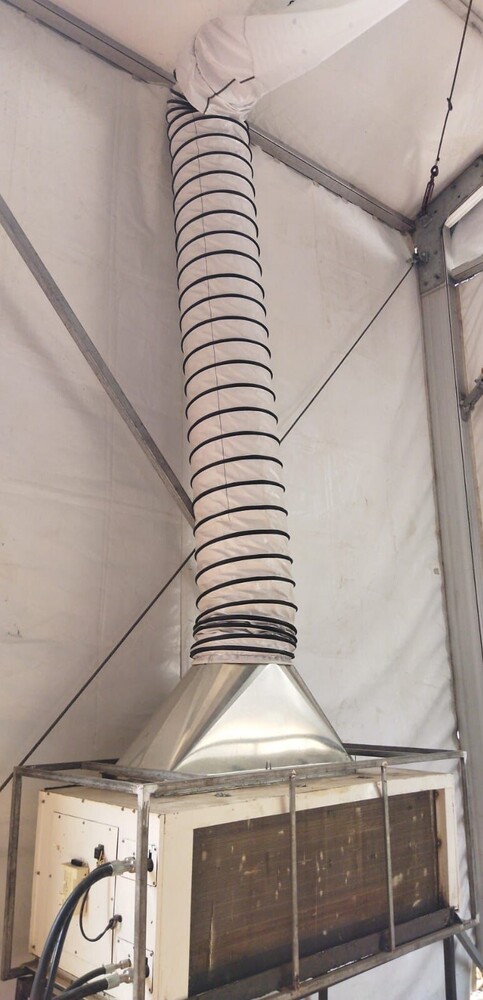 Packhouse Ventilation Duct - Durable Polypropylene Material , Enhanced Airflow Efficiency And Odor Reduction Features