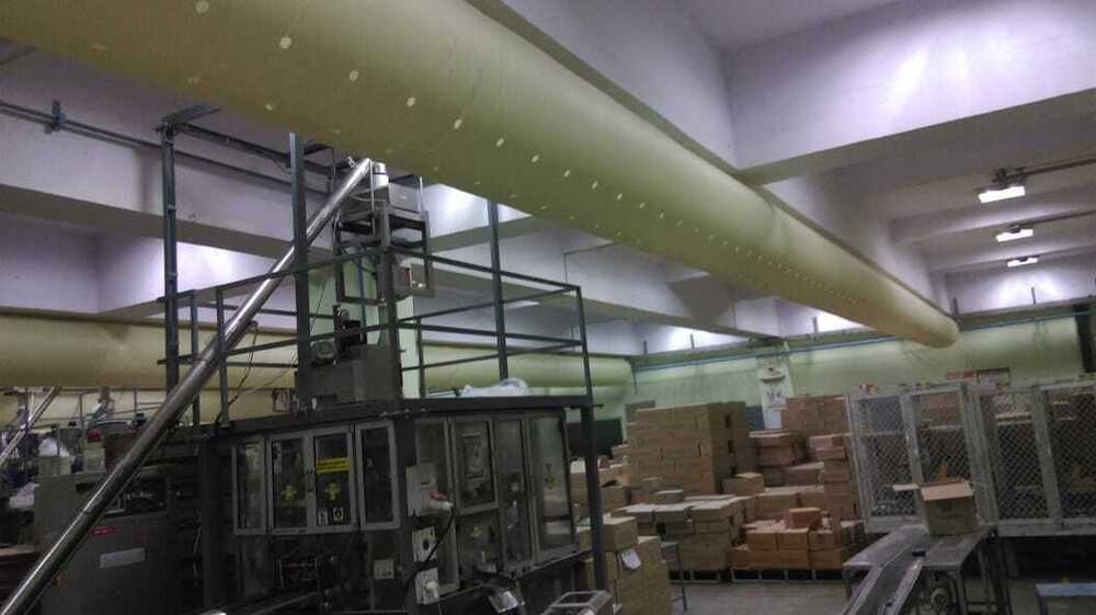 Packhouse Ventilation Duct - Durable Polypropylene Material , Enhanced Airflow Efficiency And Odor Reduction Features