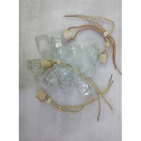 Empty Car Hanging Perfume Bottle - Color: Transparent