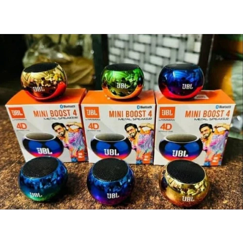 Jbl Mini Boost 4 Bluetooth Speaker - Color: Multicolor