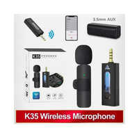 K35 Wireless Mic - Color: Black