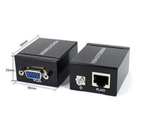 60 Meter Vga Extender - Color: Black