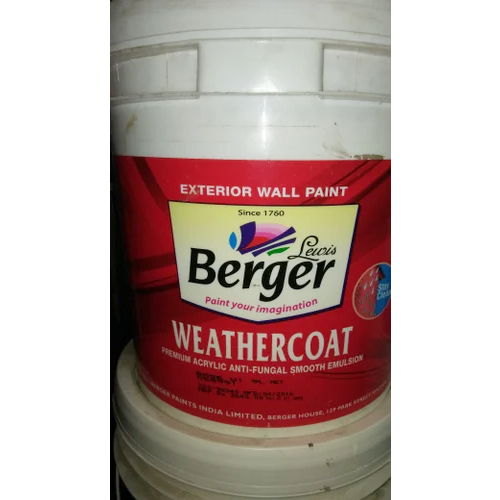 Berger Weather Coat Premium Exterior Emulsion Paint - Physical Form: Liquid