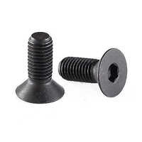 6mm Csk Allen Bolt - Color: Black