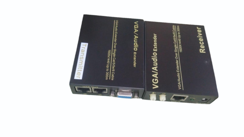 300 Meter Vga Extender - Color: Black