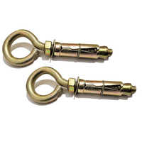 Mild Steel Hook Anchor Fastener - Diameter: 10 Millimeter (mm)
