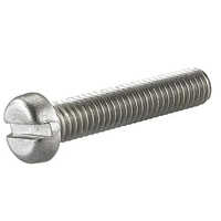 Slotted Cheese Head Screw - Color: Silver