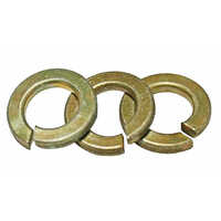 Flat Spring Washer - Color: Golden