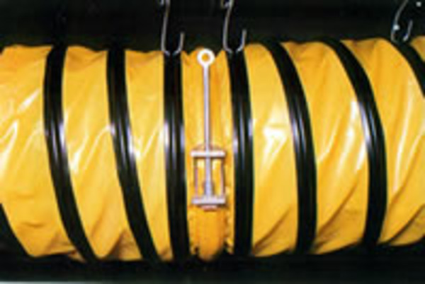 Pvc Spiral Bag Duct Pipe - Pvc, 10m Length, Blue/black/yellow/grey, 400gsm Reinforced Material For Exhaust & Blower Applications | Waterproof, Non-porous Design
