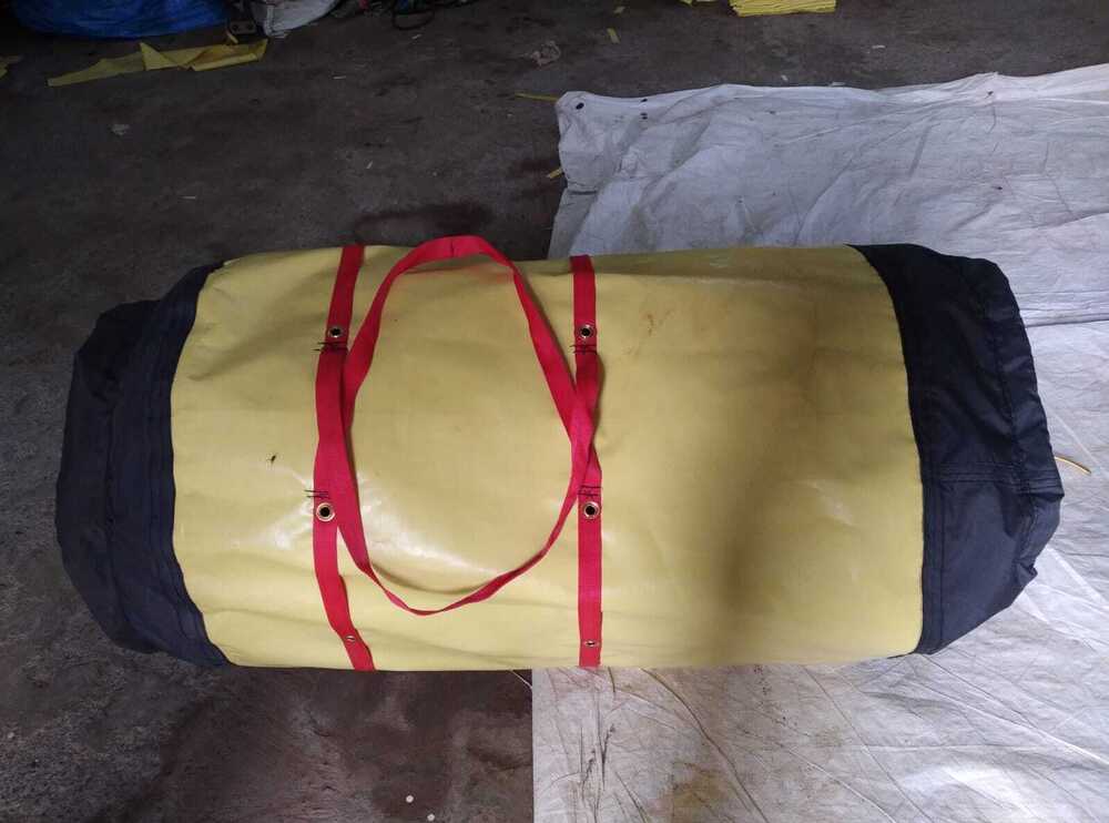 Pvc Spiral Bag Duct Pipe - Pvc, 10m Length, Blue/black/yellow/grey, 400gsm Reinforced Material For Exhaust & Blower Applications | Waterproof, Non-porous Design