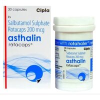 Asthalin Rotacap Capsule - 200 Mcg Dosage | Fast-acting Bronchodilation, Convenient Inhalation Therapy For Respiratory Relief