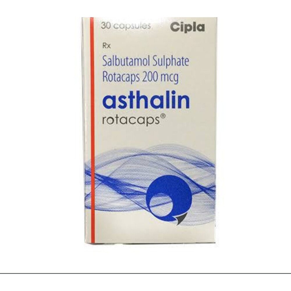 Asthalin Rotacap Capsule - 200 Mcg Dosage | Fast-acting Bronchodilation, Convenient Inhalation Therapy For Respiratory Relief