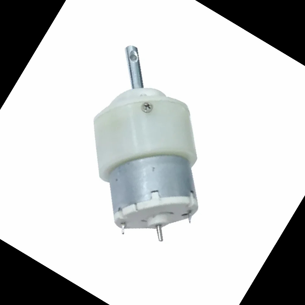 Dc Gear Motor - Color: Silver & White