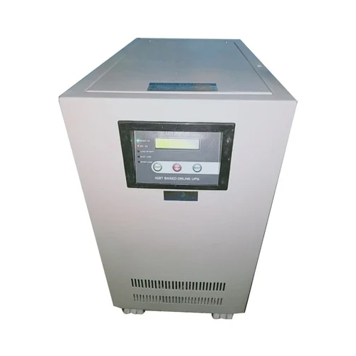 IGBT Online UPS - Grey Color, Standard Size | 50-60 Hertz Frequency, Overload Protection, Rated Voltages: 120V, 230V, or 240V, IEC Compliant