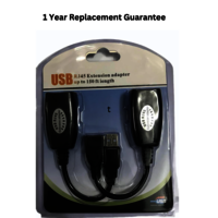 35 Meter Usb Extender - Color: Black
