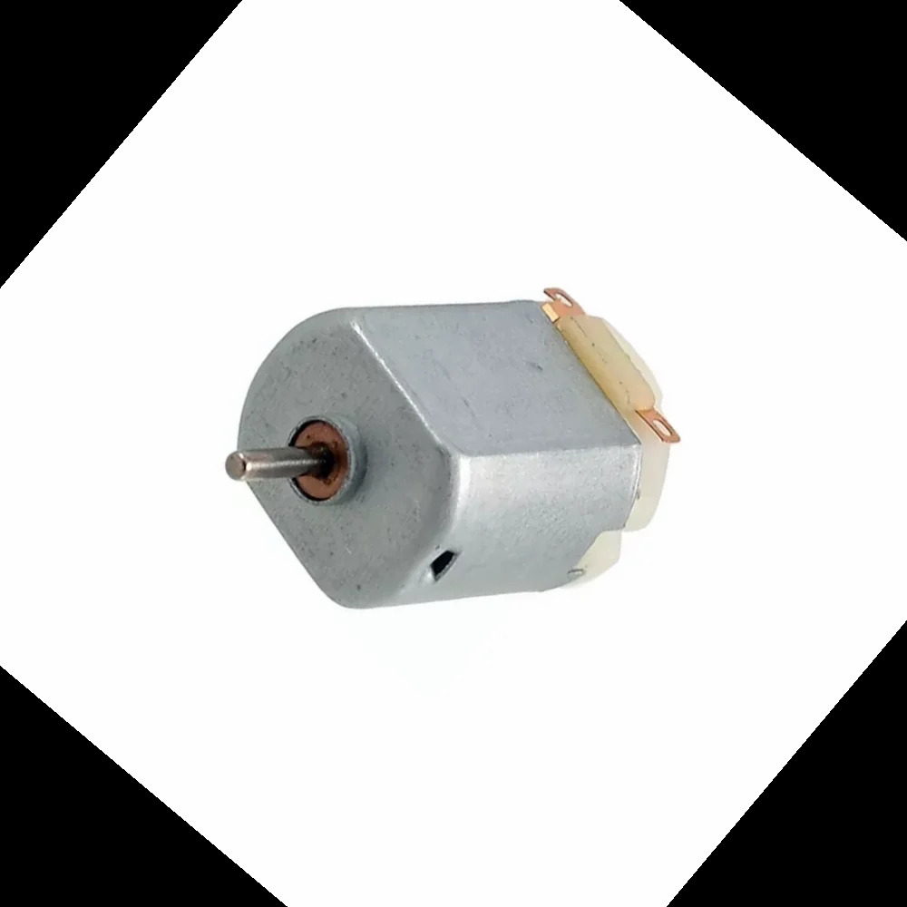 DC TOY MOTOR WHITE  BASE
