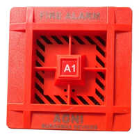 Electric Siren Hooter - Mild Steel, Red Color | Electric Power Supply For Fire Alarm Systems, 1 Year Warranty