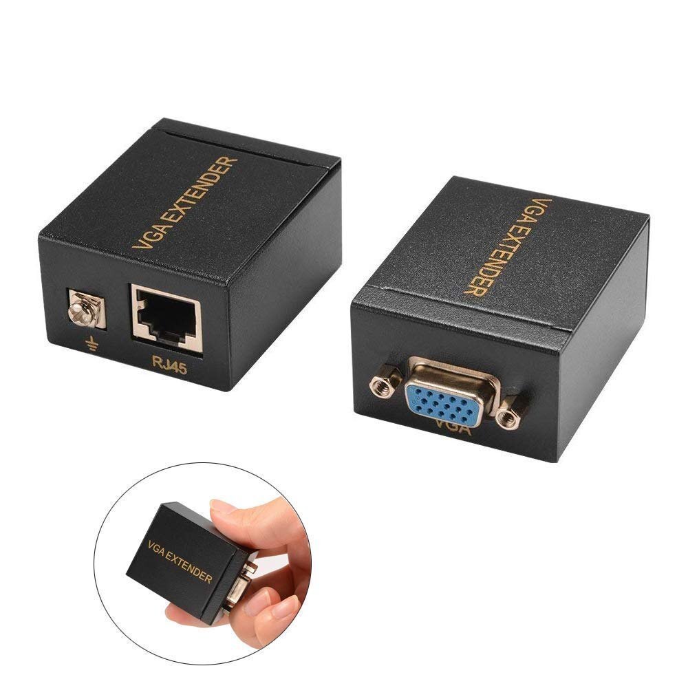 100 Meter Vga Extender - Color: Black