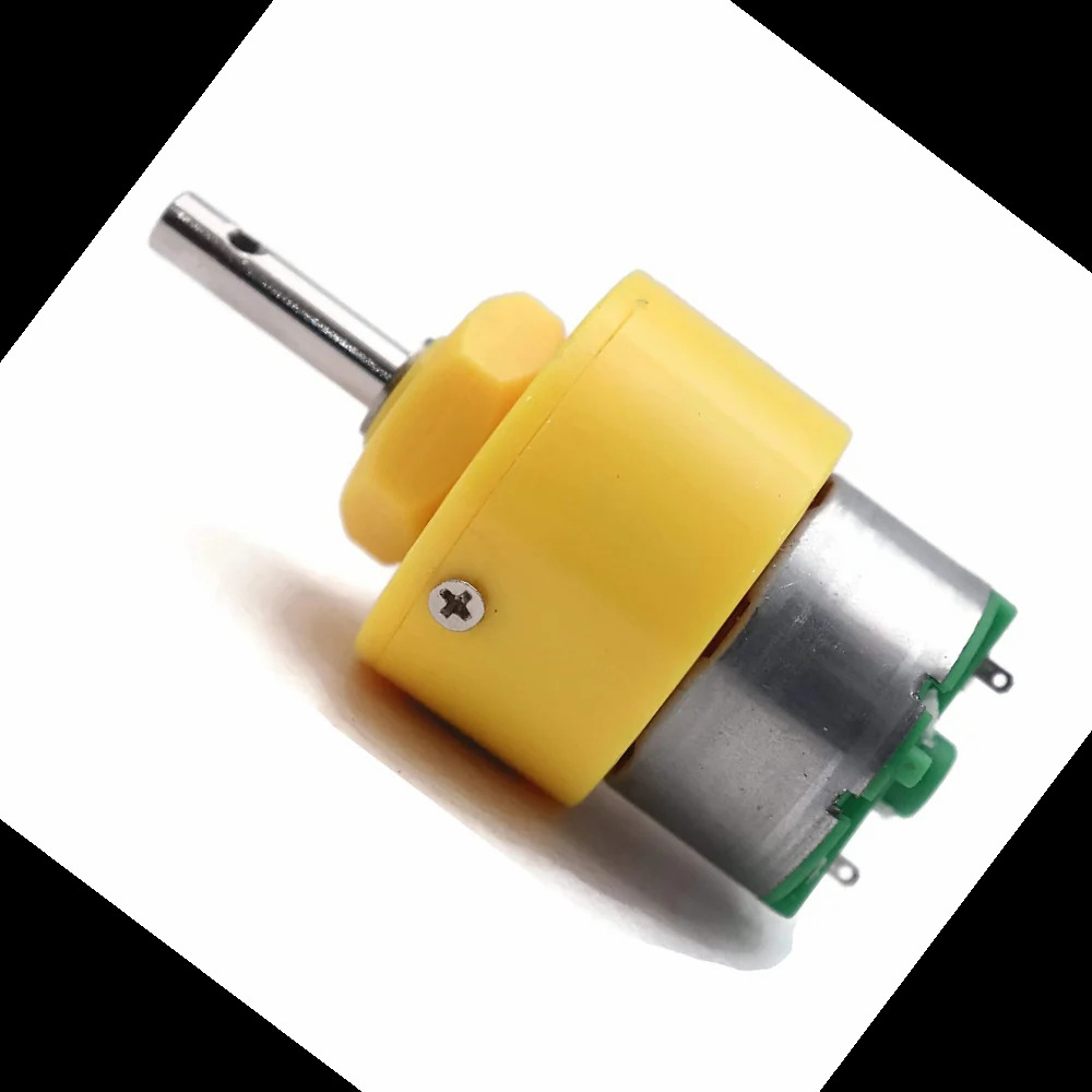 Single Phase 3 W 12V DC GEAR MOTOR YELLOW, For Industrial
