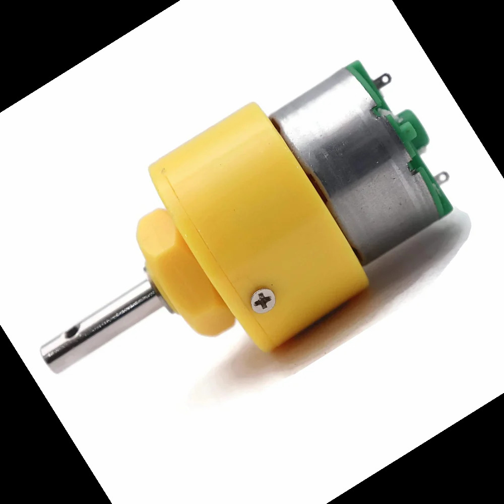 Single Phase 3 W 12V DC GEAR MOTOR YELLOW, For Industrial