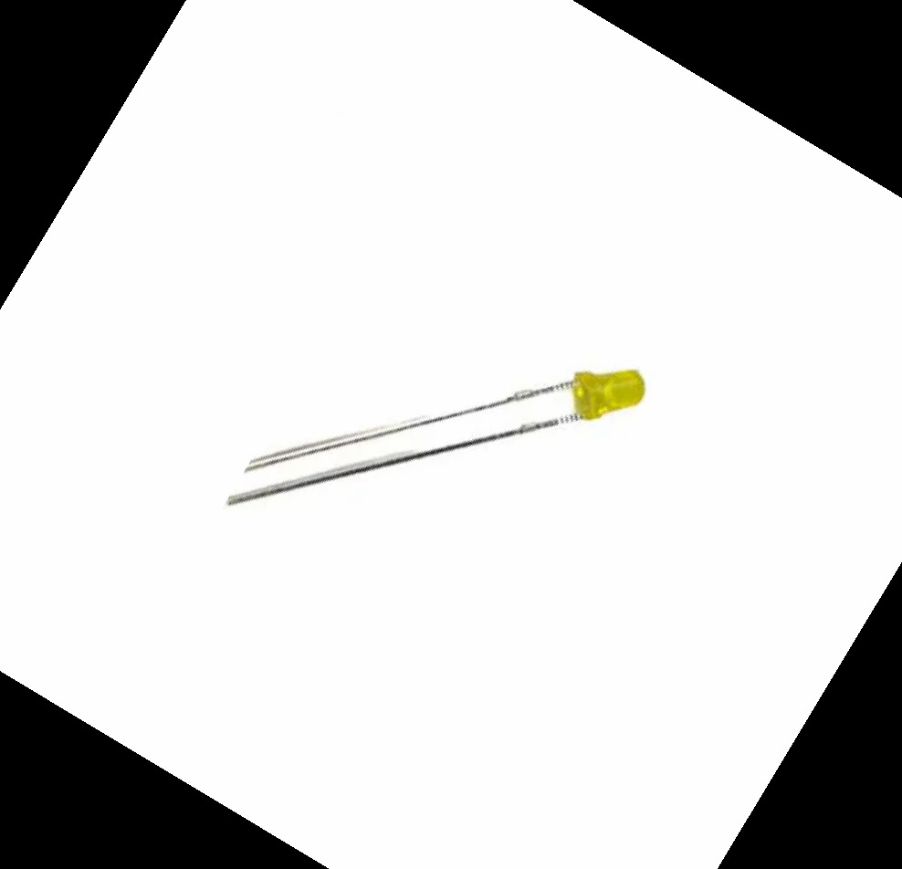3mm Yellow Led - Length: 5 Millimeter (Mm)