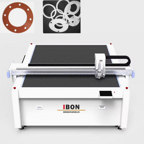 Computerized Cnc Vibrating Knife RubberPvcSilicone Foam Flange Gasket Cutting Machine - General Use: Industrial