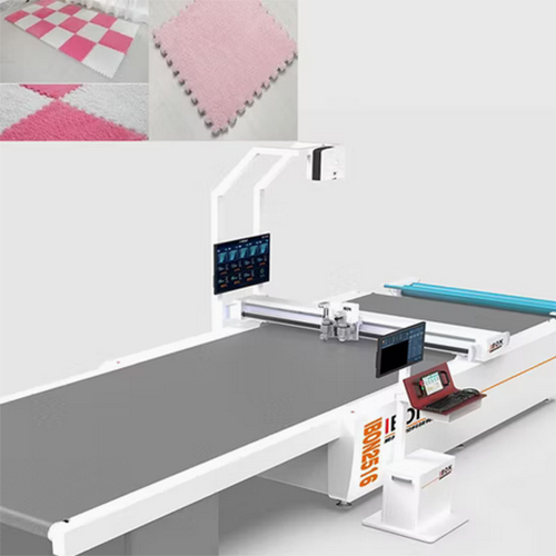 Custom Automatic Cnc Sofa Floor Mat Cutting Machine For Home Upholstery Furniture - General Use: Industrial