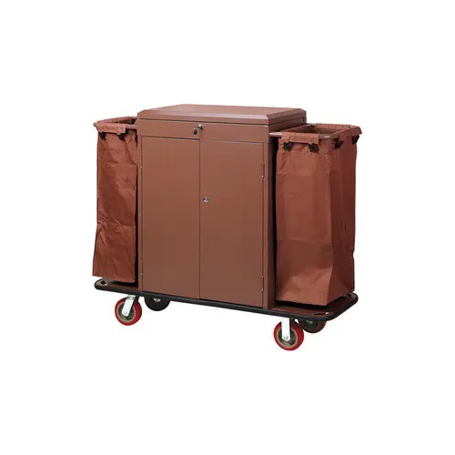 Cs-Msd02 Ms Housekeeping Trolley - Color: Brown