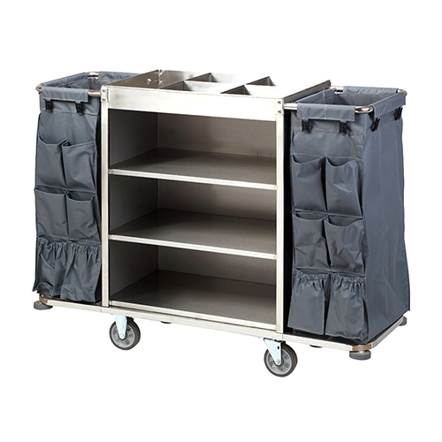 Cs-Ssb01 Ss Housekeeping Trolley - Color: Grey