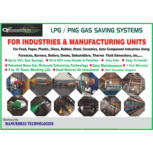 Gas Savings Unit For Hotel And Industrial Purpose - Accuracy: High  %