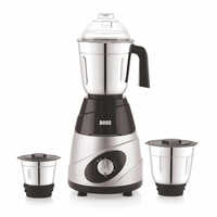 B273 Boss Thunder Deluxe Mixer Grinder - Color: Black & Sliver