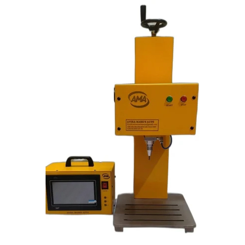 ES DPM-101 LCD आधारित न्यूमैटिक मार्किंग मशीन