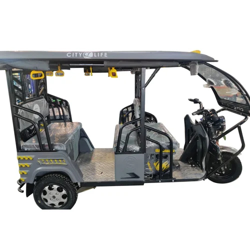 City Life Passenger E Rickshaw - Charging Time: 8 Hours Hours