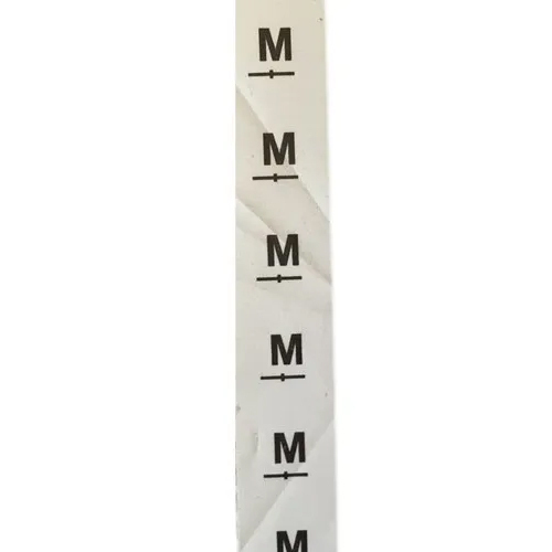 Size Printed Garment Labels