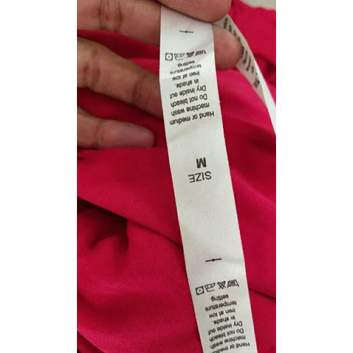 Satin Printed Label