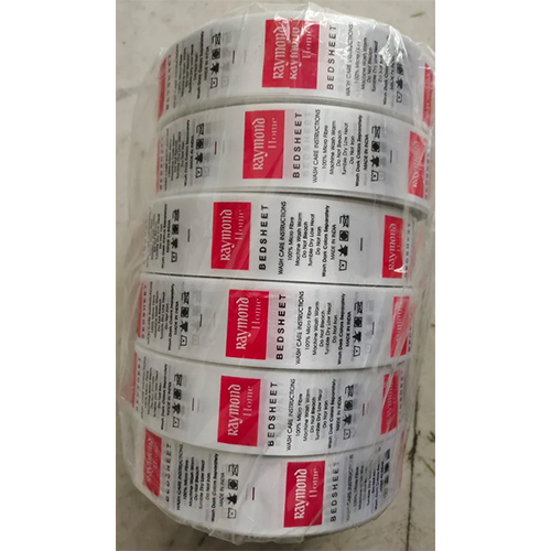 Garment Wash Care Label