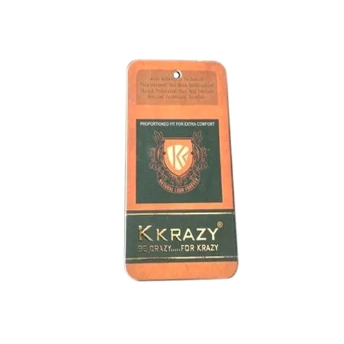 Printed Paper Garment Hang Tag