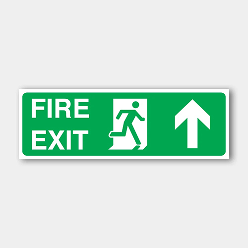 Fire Exit Safety Signage