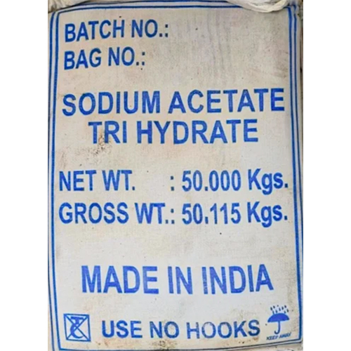 Sodium Acetate Trihydrate Powder