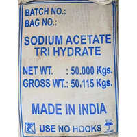 Sodium Acetate Trihydrate Powder - Cas No: 127-09-3, Hs Code: 2912, Purity: 98%, Industrial Grade, Dry Storage Recommended - Ideal For Industrial Applications